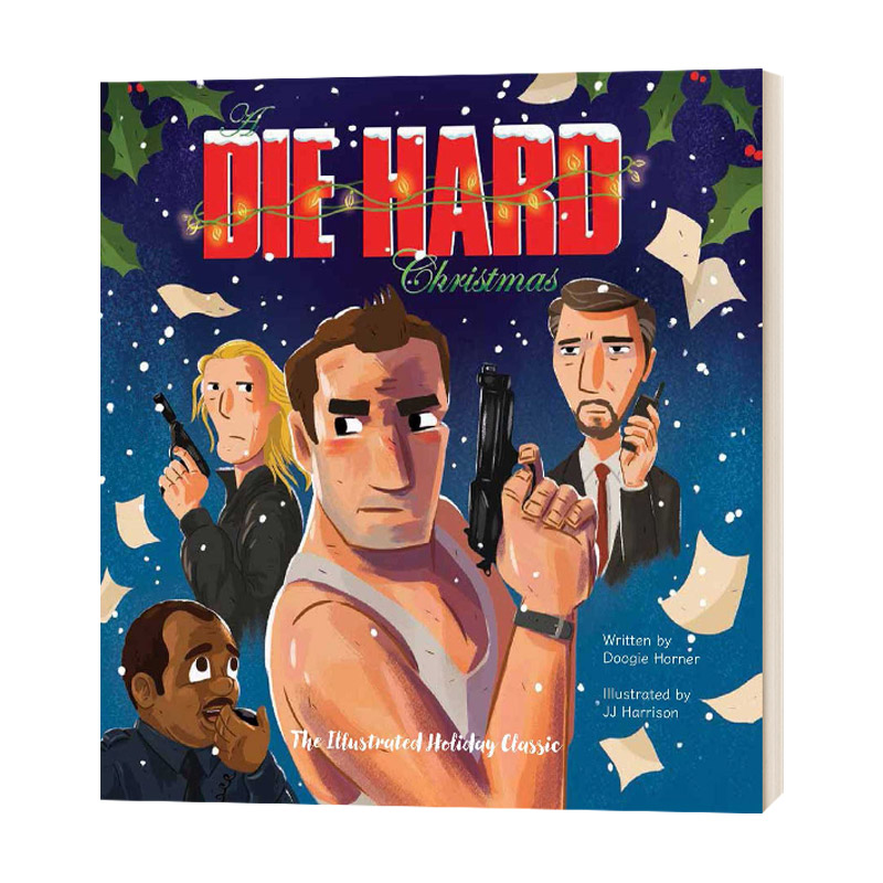 A Die Hard Christmas  虎胆龙威的圣诞节 精装幽默打油诗进口原版英文书籍