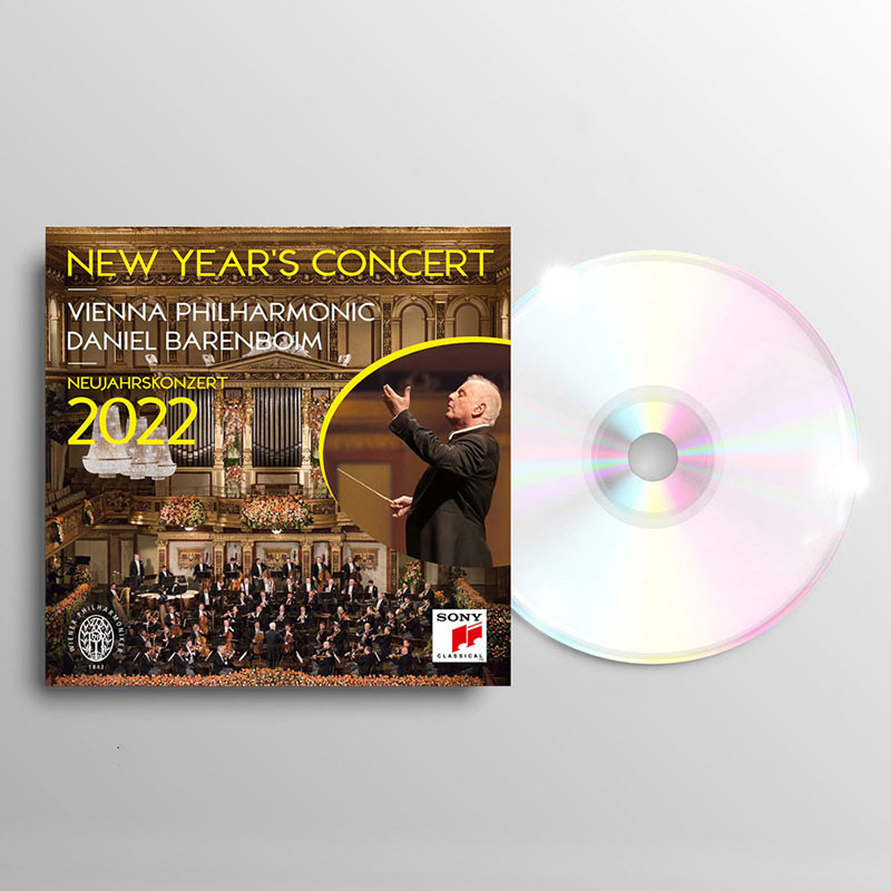 原版 2022年维也纳新年音乐会 2CD 巴伦博伊姆 New Years Concert