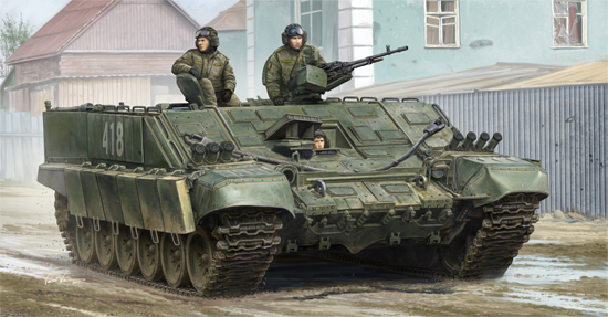 小号手 09549 胶粘拼装模型 1/35俄罗斯BMO-T专用装甲输送车