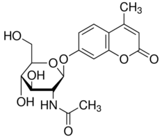  4-甲基香豆素-2-乙酰氨基-2-脱氧-β-D-吡喃葡萄糖苷37067-30-4