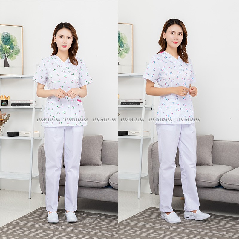 2019春夏医生长袖分体多颜色制服工作服护士服护理服美容服女套装