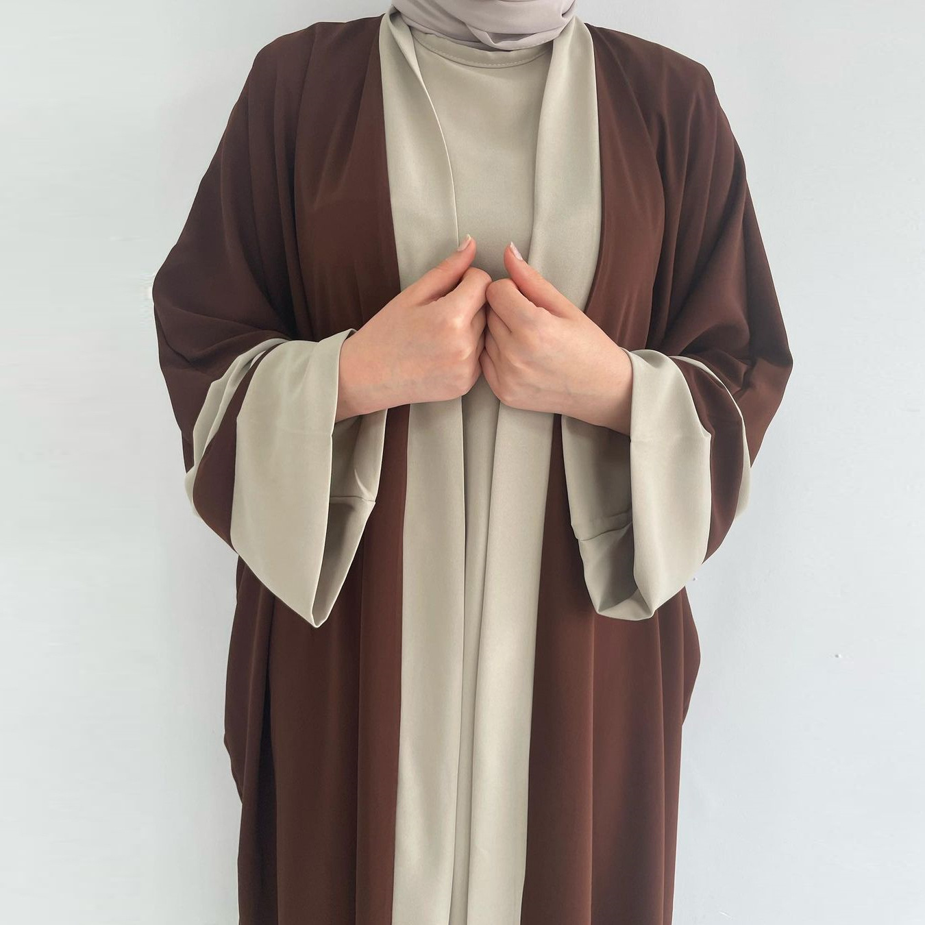 中东女装女士长袍马来印尼连衣裙时尚沙特阿拉伯风robe musli set