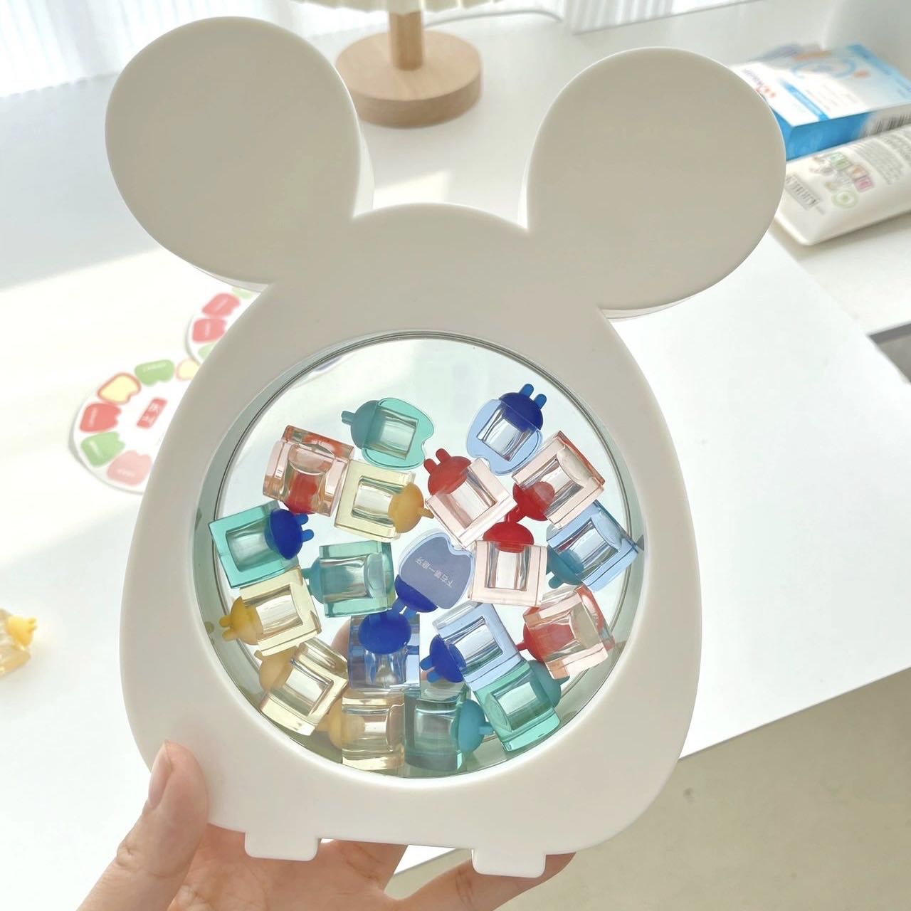 儿童牙齿乳牙收纳盒可爱卡通造型纪念盒防氧化宝宝换牙创意牙盒