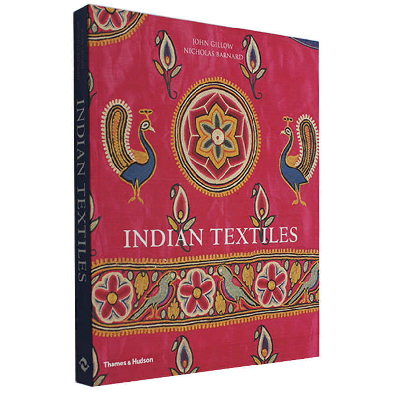 【现货】Indian Textiles 印度面料 服装设计照片合集 印度纺织品百科知识基础指南 英文原版印度服装服饰设计工具书籍进口