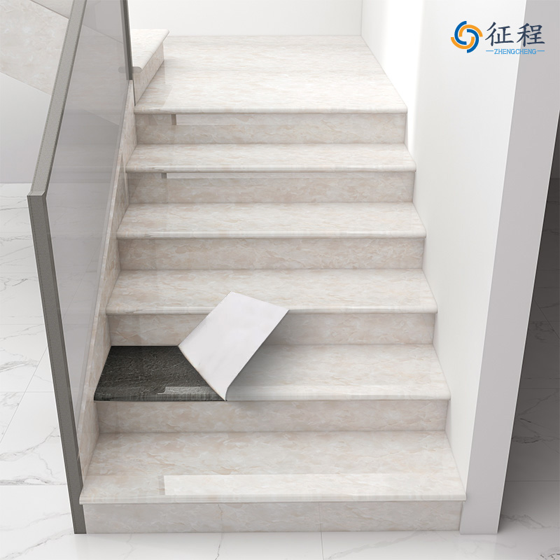楼梯贴台阶贴旧楼梯改造翻新踏步板遮丑自粘大理石纹装饰地板贴纸