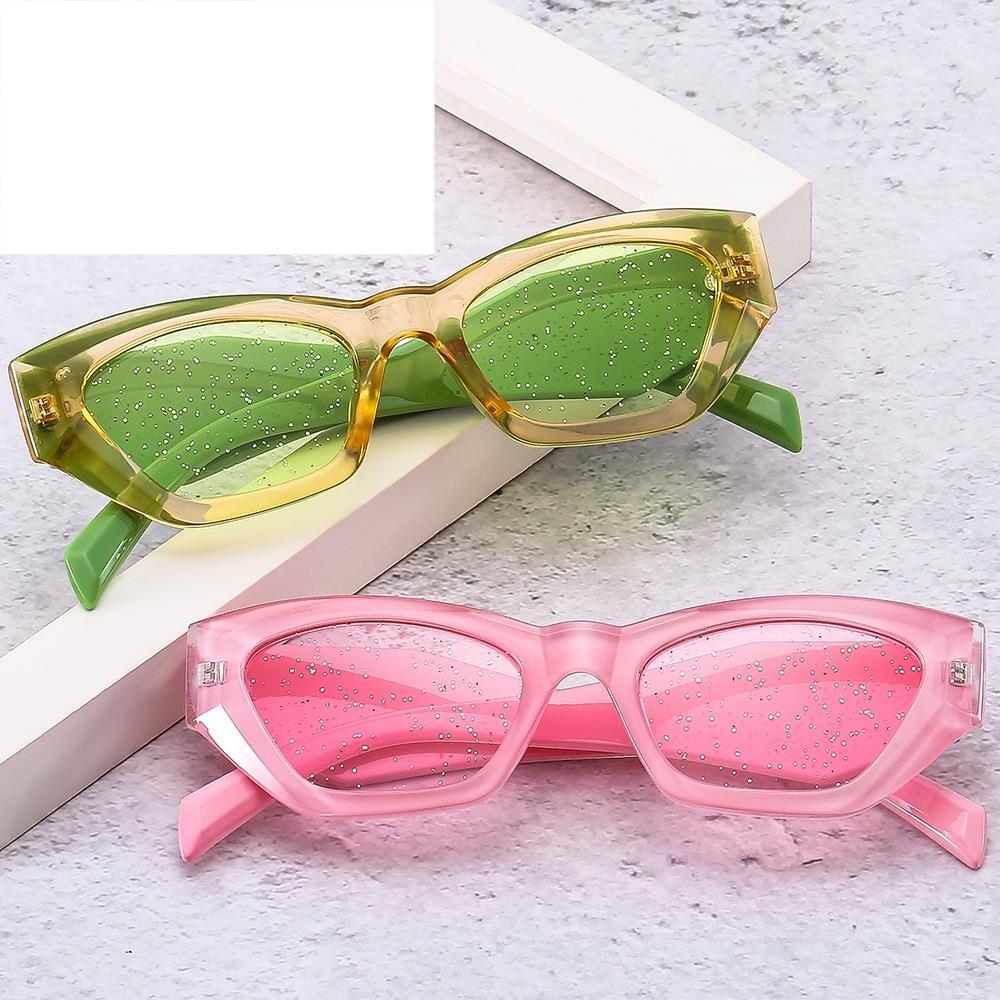 法国CapinKofin不规则小框个性猫眼太阳镜女士网红自拍墨镜眼镜新