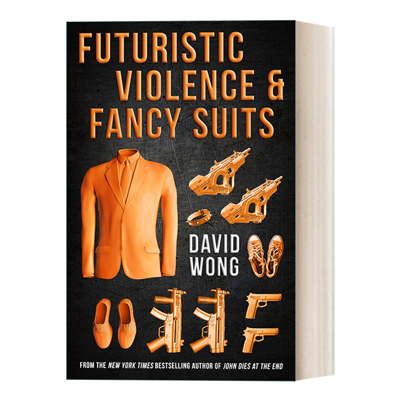 英文原版 Futuristic Violence and Fancy Suits 未来城市和花哨西装 贾森帕金 王大卫 英文版 进口英语原版书籍