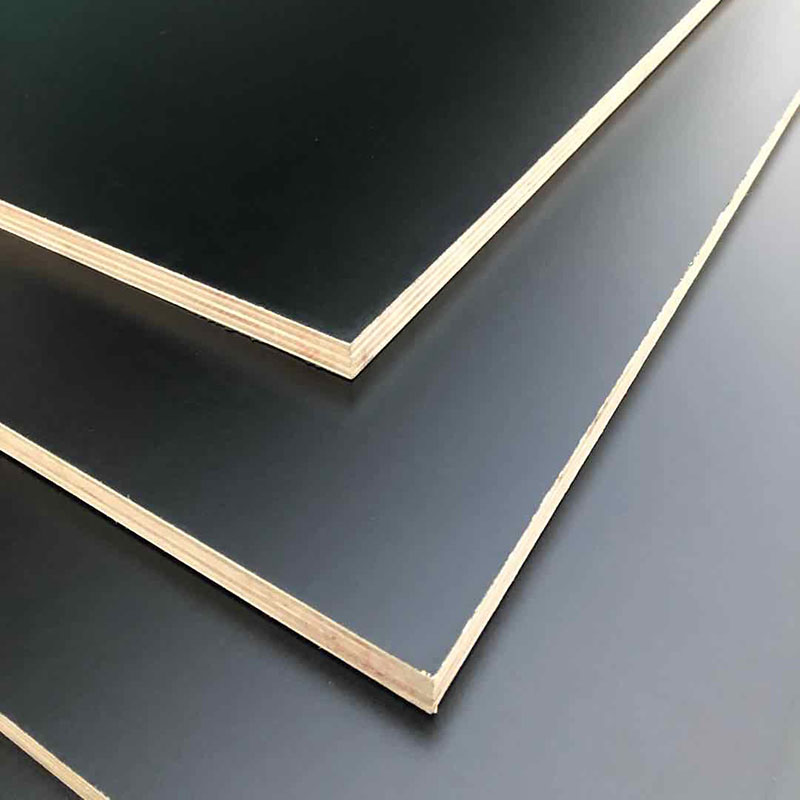E0级环保多层实木免漆生态板纯黑色三聚氰胺板橱柜防水黑橡木板材