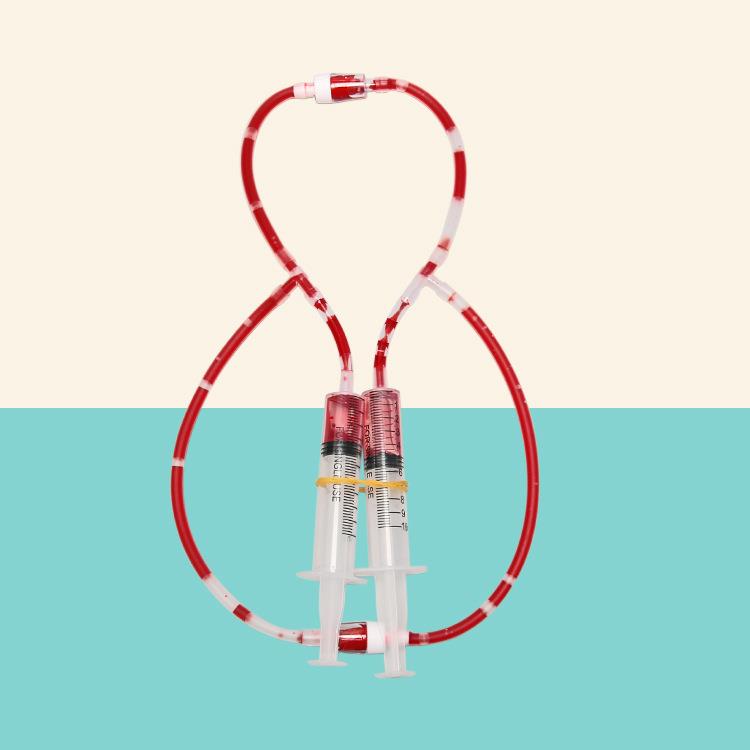 血液循环模型DIY科技小发明初中七年级生物科学制作体循环肺循环