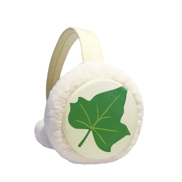 白桦树叶卡通冬季可折叠保暖耳套耳罩护耳挂耳包礼物