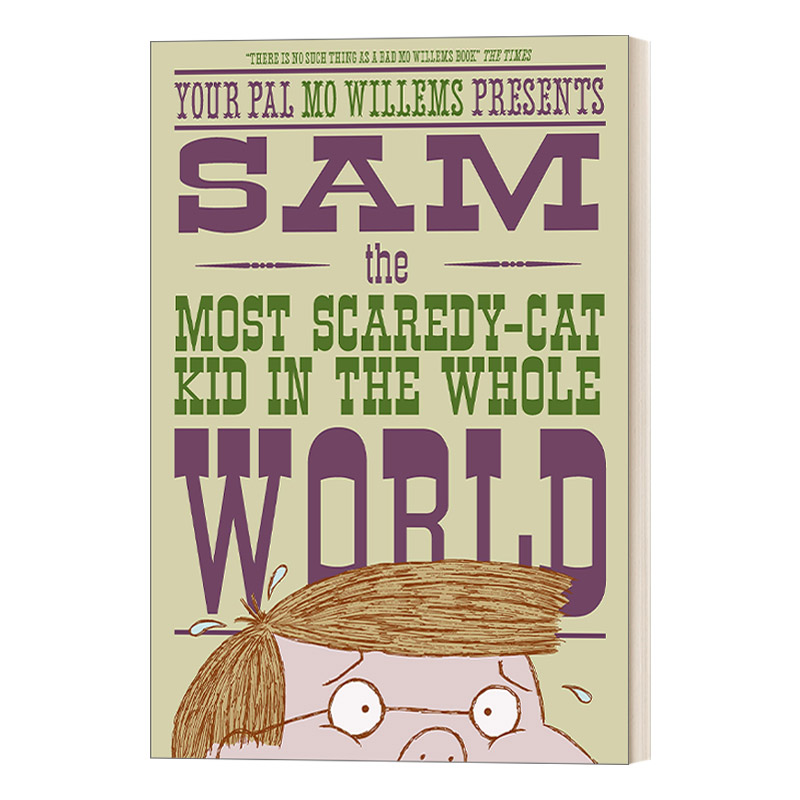 英文原版 Sam  the Most Scaredy-cat Kid in the Whole World 害怕小猫的山姆 英文版 进口英语原版书籍