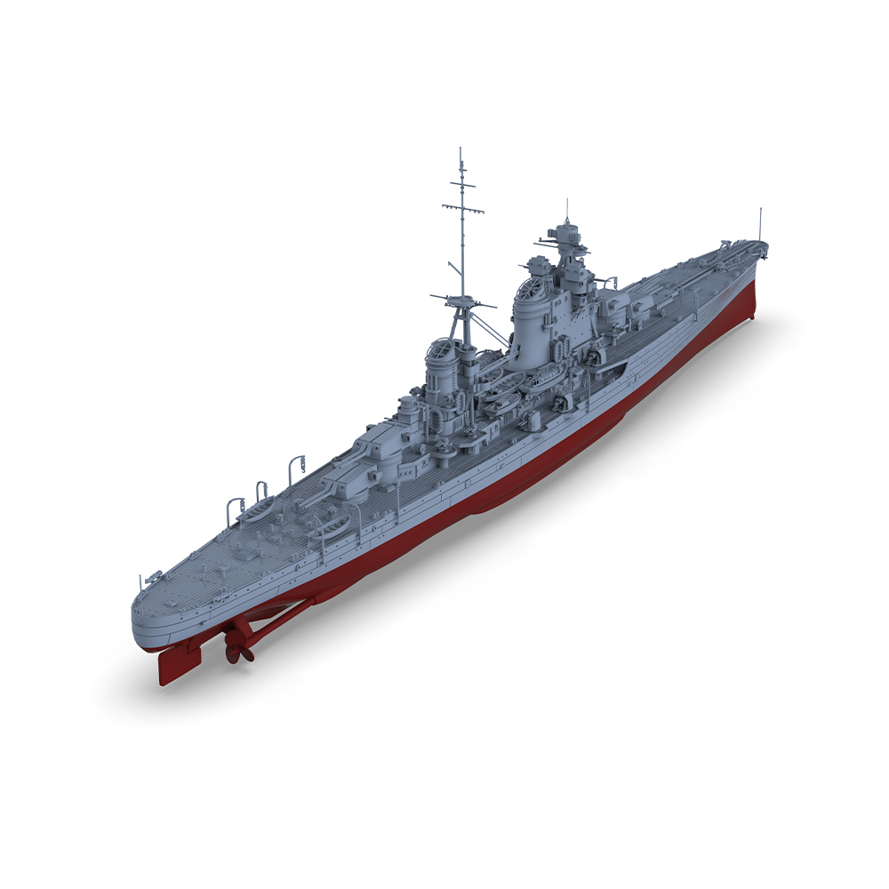 *SSMODEL 700543/S 1/700 3D打印意大利扎拉级重型巡洋舰 波拉号