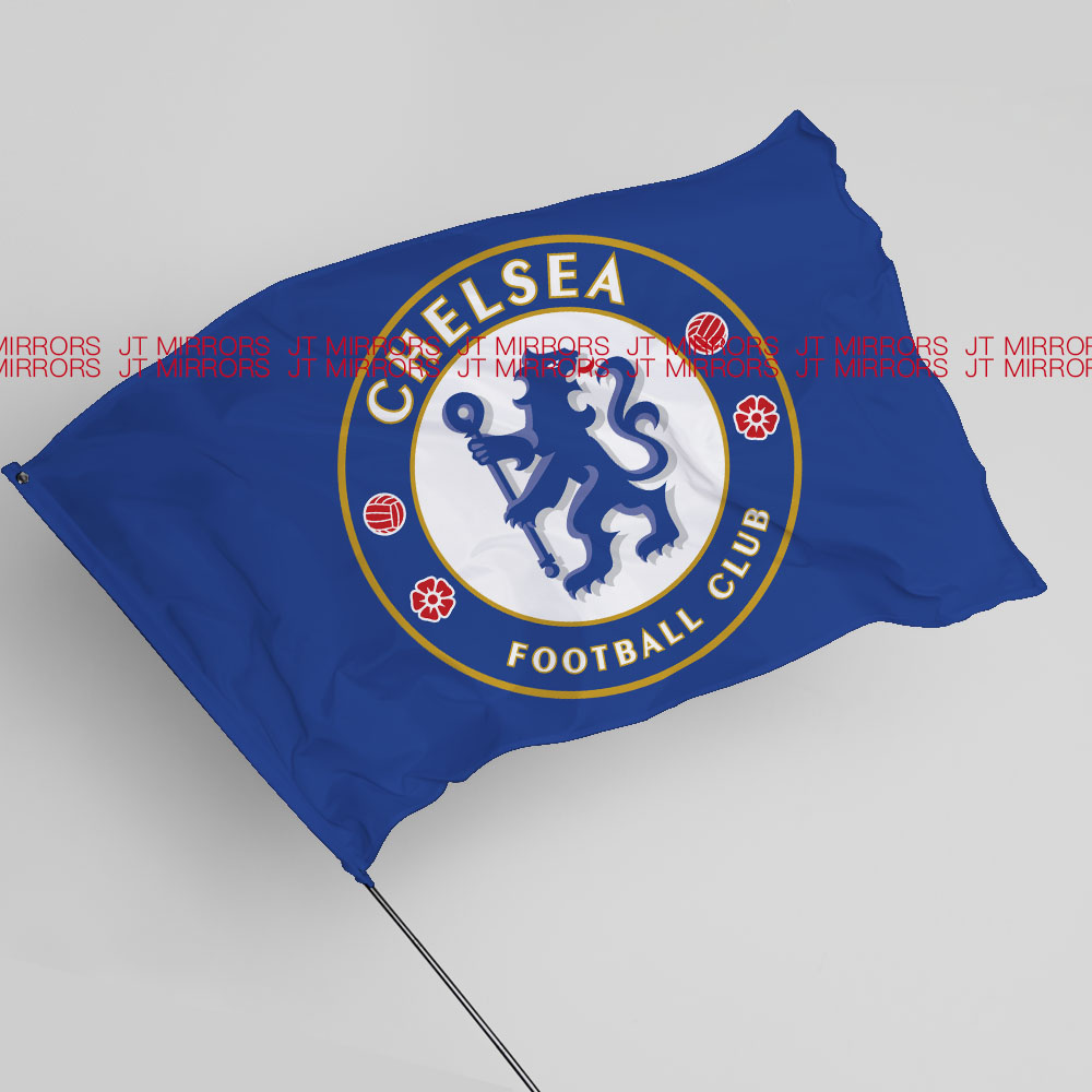 英超联赛切尔西足球俱乐部球队周边队旗旗帜定做Chelsea F.C flag