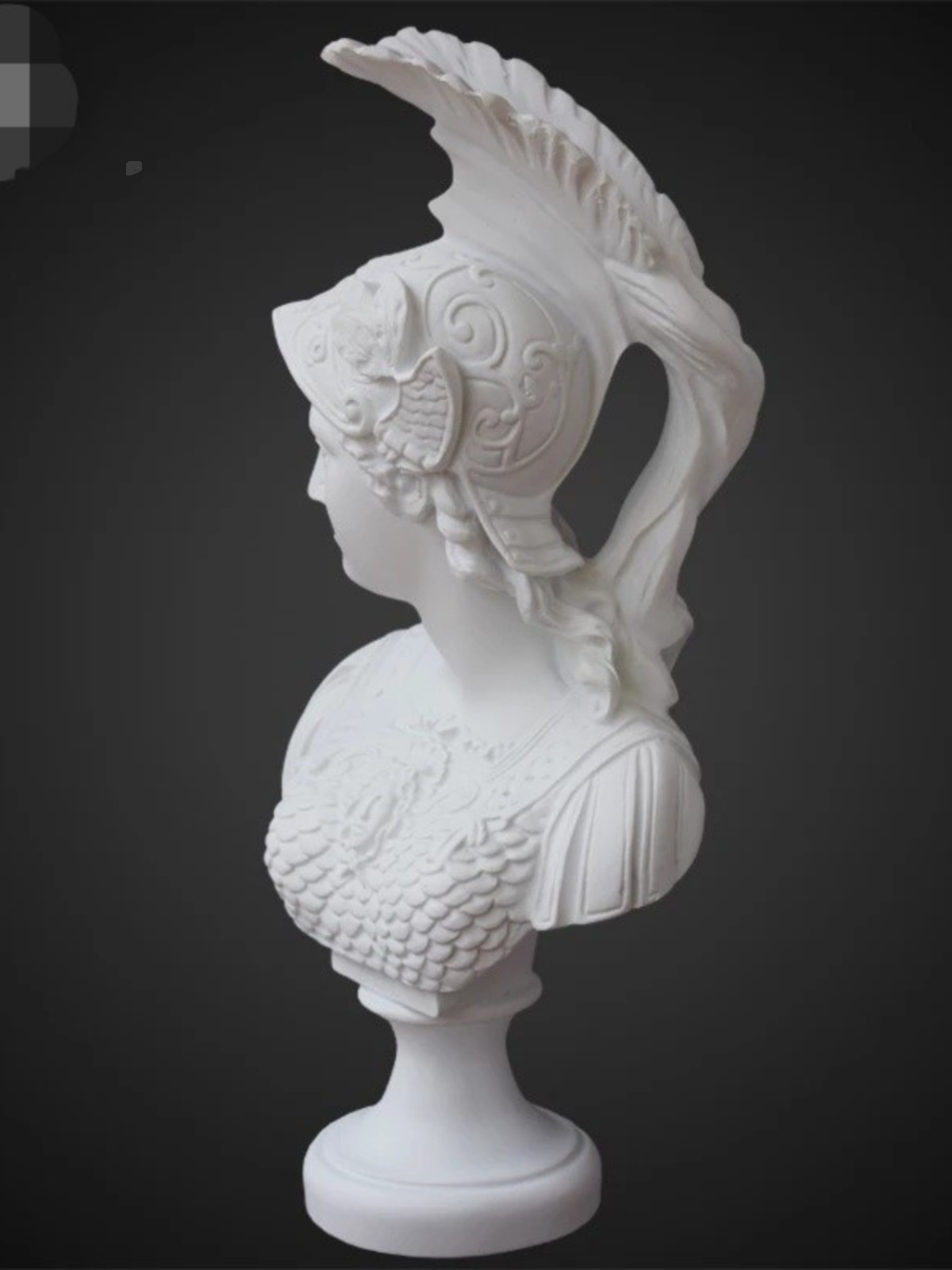 雅典娜石膏头像美术教具素描大号人物模型人像静物雕塑摆件雕像邮