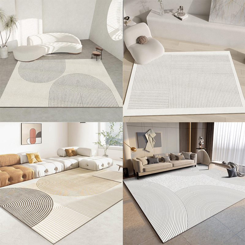地毯客厅2024新款茶几毯现代轻奢床边毯子大面积卧室家用整铺地垫