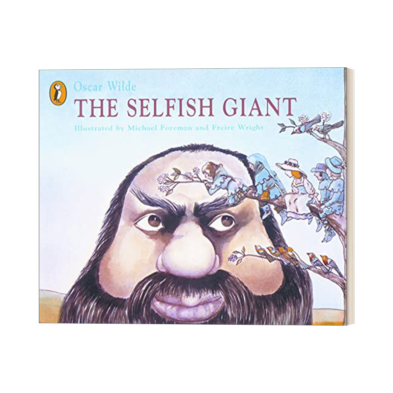 自私的巨人 英文原版 The Selfish Giant 迈克尔·福尔曼绘本 英文版 进口英语原版书籍