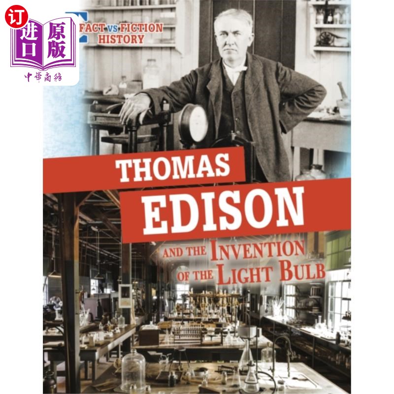 海外直订Thomas Edison and the Invention of the Light Bulb 托马斯·爱迪生和灯泡的发明