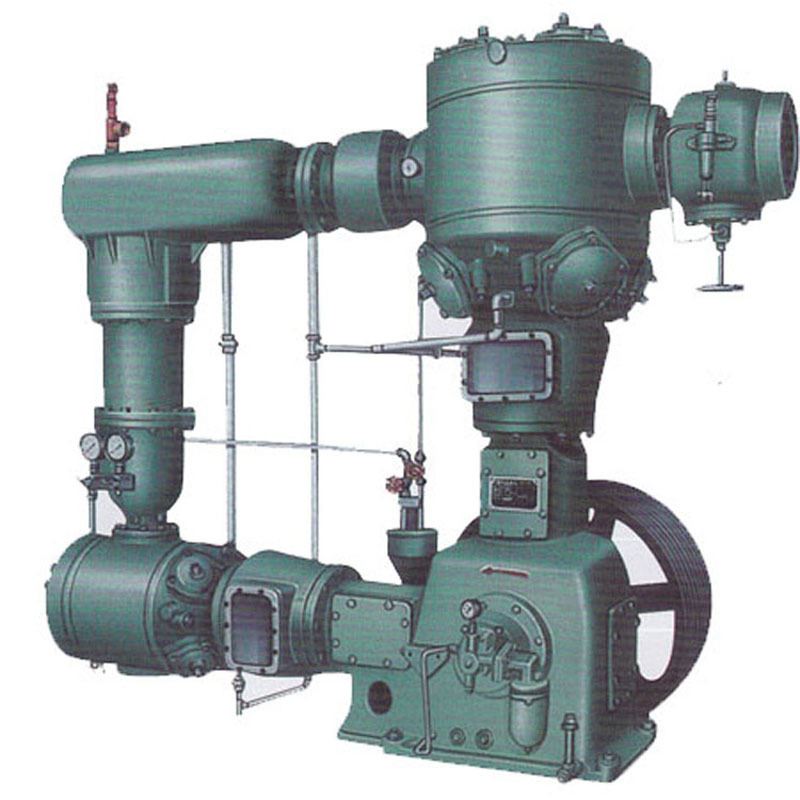 氮气压缩机固定式空压机L型气体压缩机无油活塞压缩机体操作简单
