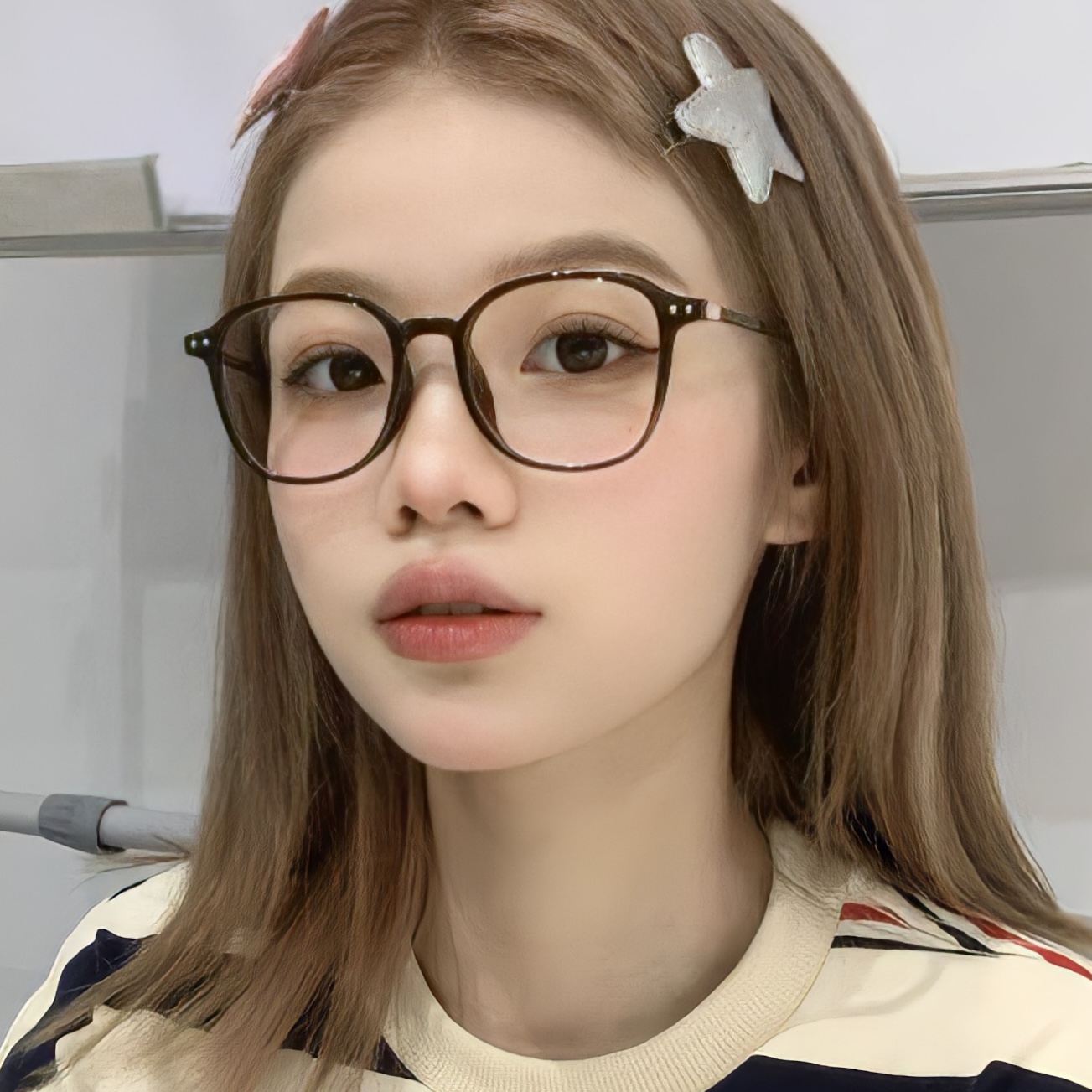 超轻眼镜框女素颜大框近视眼镜可配有度数散光韩版显脸小眼镜框架