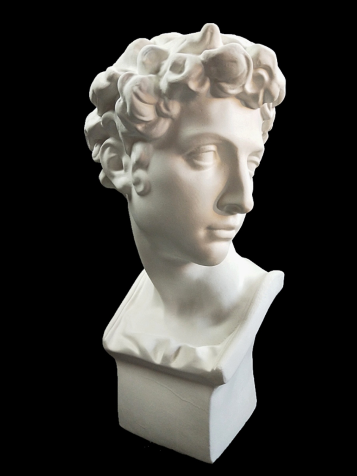 小卫石膏像朱利亚诺美第奇石膏头像模型美术教具雕像雕塑装饰摆件