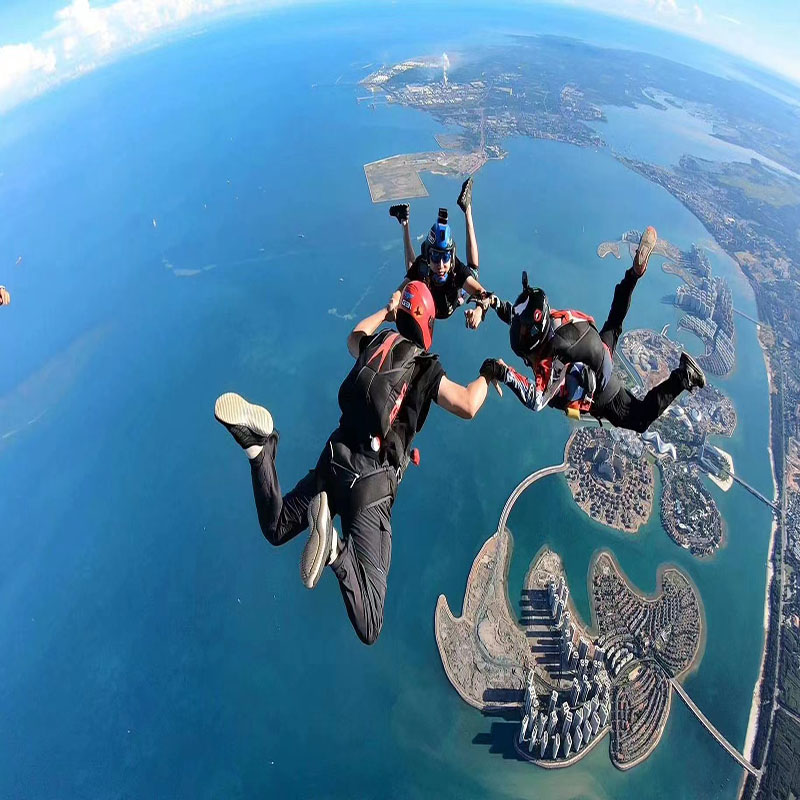 海南高空跳伞儋州市海花岛4000米高空跳伞海南海口跳伞
