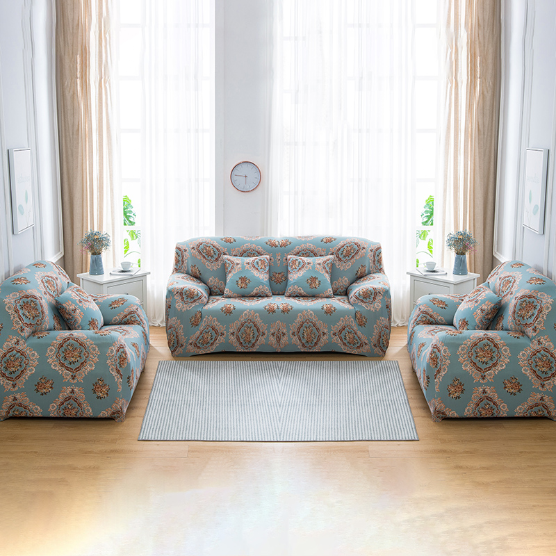 123组合沙发套万能沙发套全包通用型组合沙发套装老式一二三贵妃