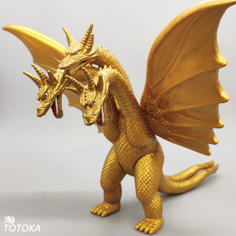 哥斯拉手办基多拉模型 Godzilla怪兽恐龙2019可动人偶玩具 NECA