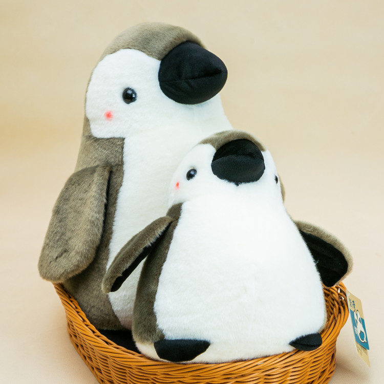 包邮胖帝企鹅海洋公园礼物公仔动物默奇卡通毛绒玩具车载正品