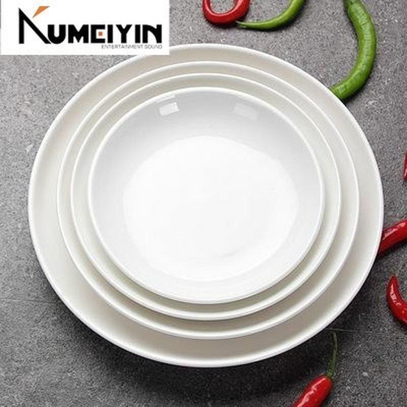 Minced chili fish head plate ceraMic dish plate hotel steaMe