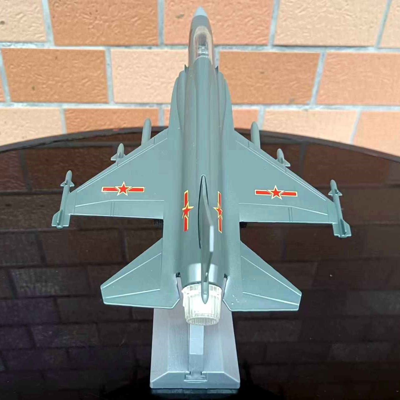 FC-1 枭龙战斗机模型合金成品飞机儿童玩具仿真枭龙战斗机轰炸机