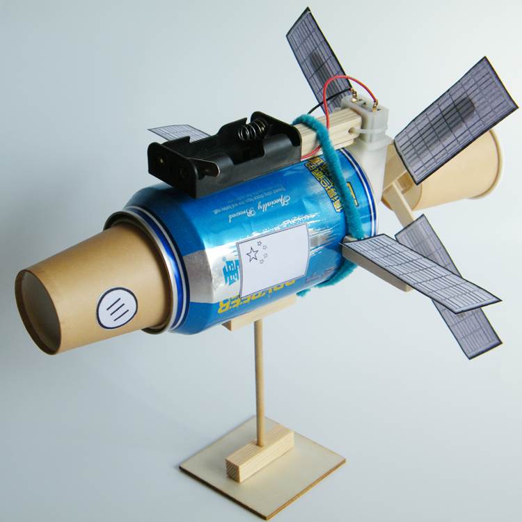 *宇宙空间站航天航空模型科技小制作小发明手工学生实验作业拼装