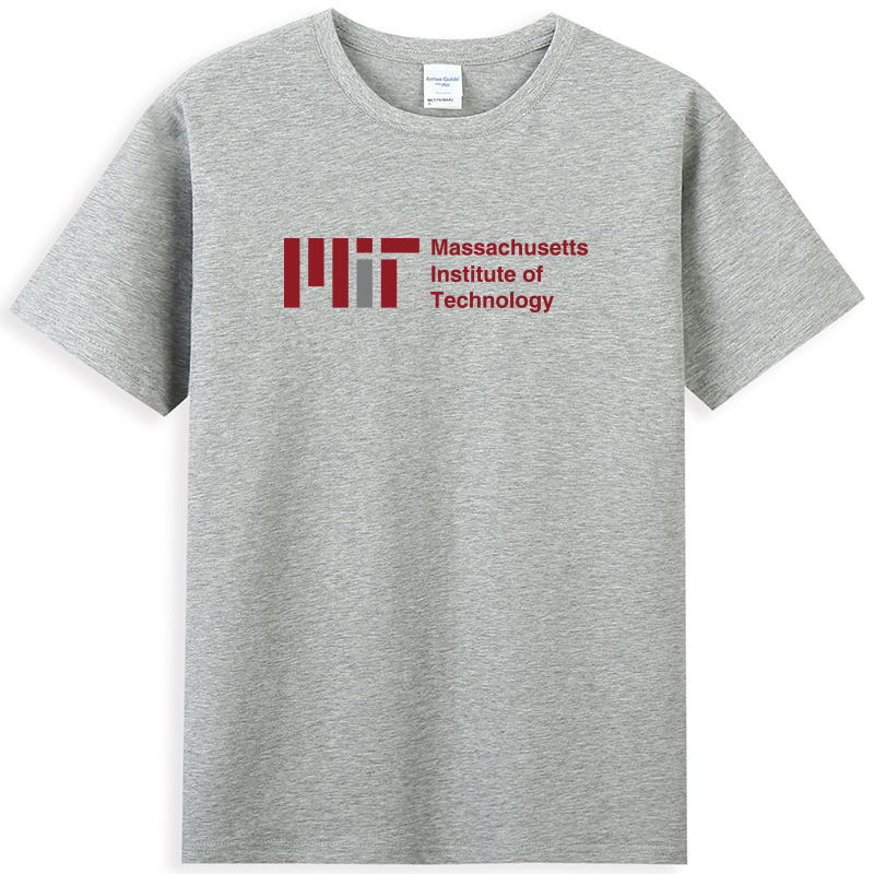 热卖麻省理工学院校服学院派MIT男女短袖美国大学T恤留学生班服