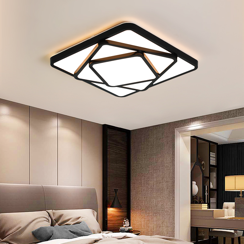 大灯2020年新款方形led吸顶灯简约现代大气北欧卧室灯具饰客厅灯