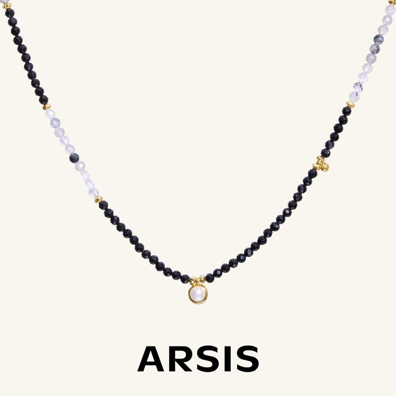 【高露推荐】ARSIS秘密花园暮色月光项链小众法式轻奢设计感女