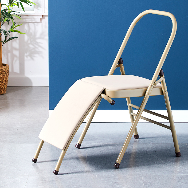 加粗加厚管瑜伽椅折叠椅专业艾扬格椅子辅助椅工具用品倒立瑜珈凳