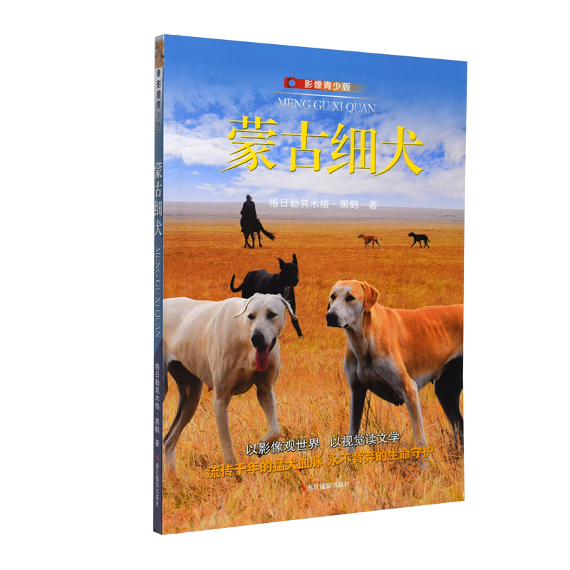 现货 蒙古细犬(影像青少版) 儿童读物 正版畅销图书籍 浙江摄影 9787551412339