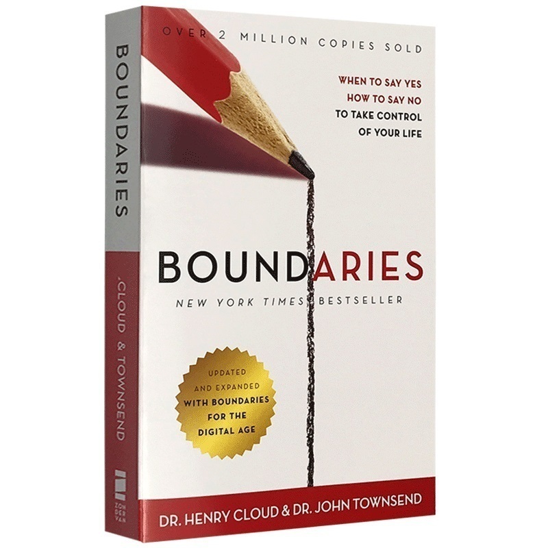 过犹不及 如何建立你的心理界线 Boundaries 英文原版心理学书 时间 精力管理 畅销英语书籍 Henry Cloud John Townsend
