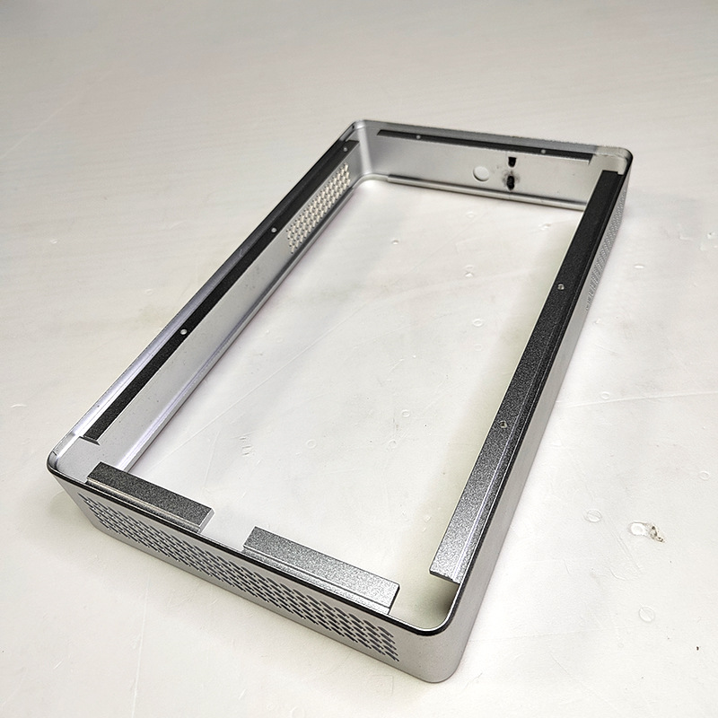 电子铝外框电子屏幕铝框折弯加工铝型材空气消毒器铝框