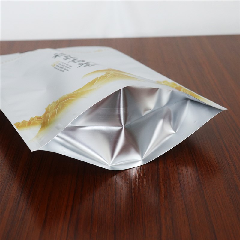 福鼎白茶包装袋加厚铝箔半斤一斤散茶自封袋大小号防潮茶叶拉链袋
