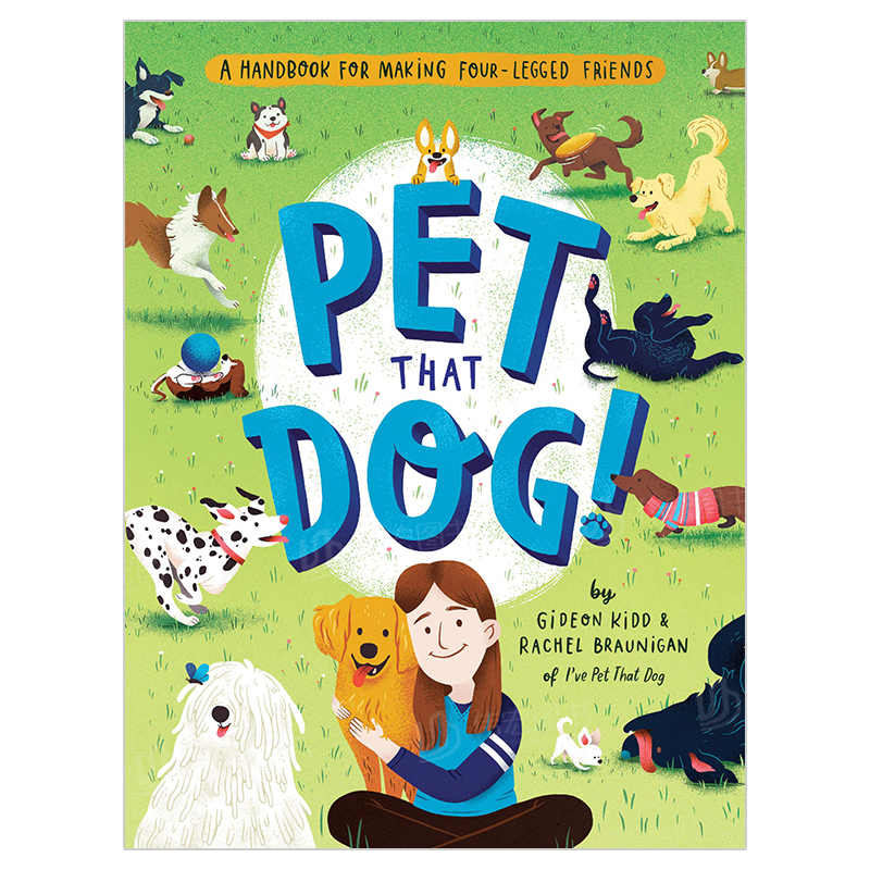 【预 售】宠物狗!:一本结交四条腿朋友的手册  英文儿童绘本 动物/生态/环保 进口原版外版书籍