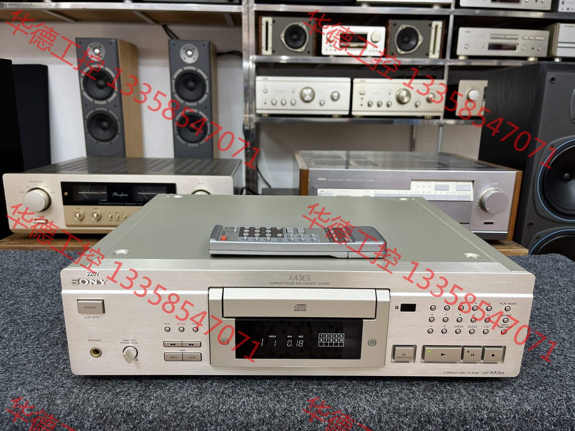 议价 Sony/索尼CDP-XA3ES经典发烧CD机
