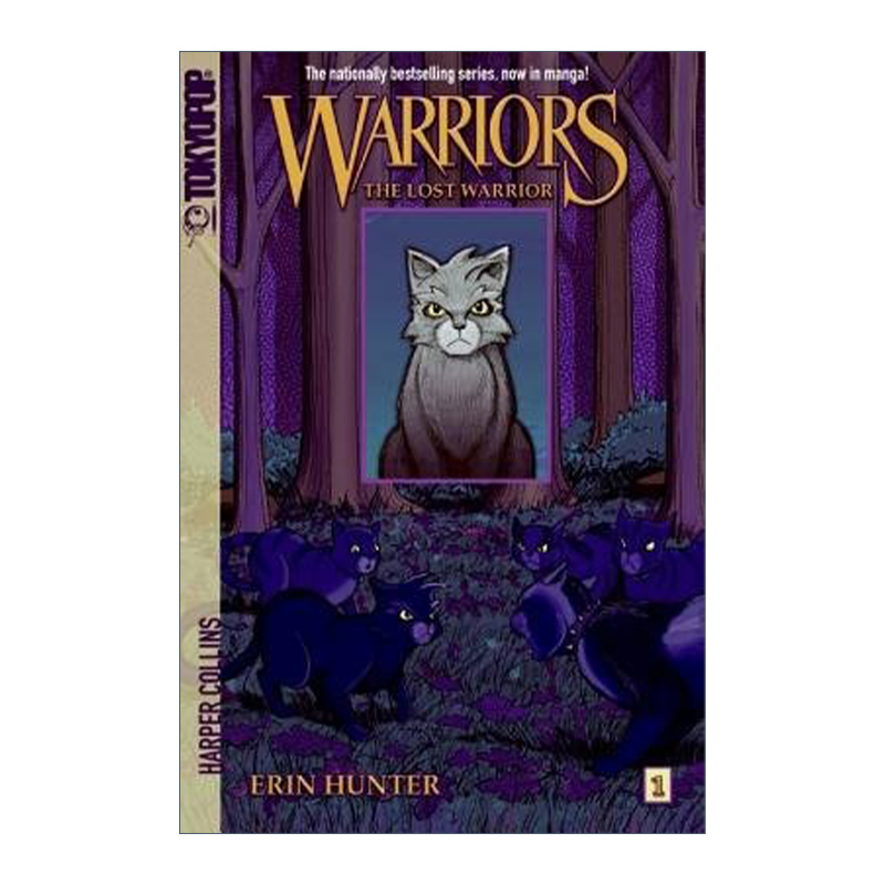 英文原版 Warriors Manga The Lost Warrior 猫武士漫画 武士失踪 英文版 进口英语原版书籍