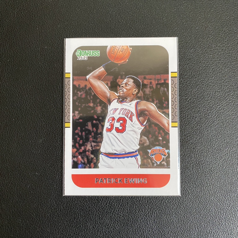 帕特里克尤因 帕尼尼Panini  NBA球星卡 篮球明星卡片 赠卡夹