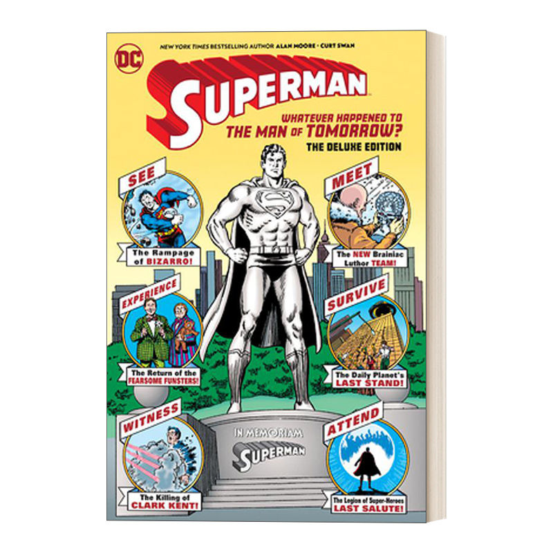 英文原版 Superman The Deluxe Edition 超人 明日之子怎么样了 DC漫画 精装豪华收藏版 英文版 进口英语原版书籍