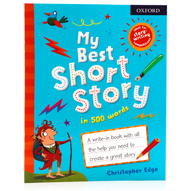 牛津小学英语写作指导 我的500字短篇故事 英文原版 My Best Short Story in 500 Words 儿童英语写作指南工具书 作文辅导书