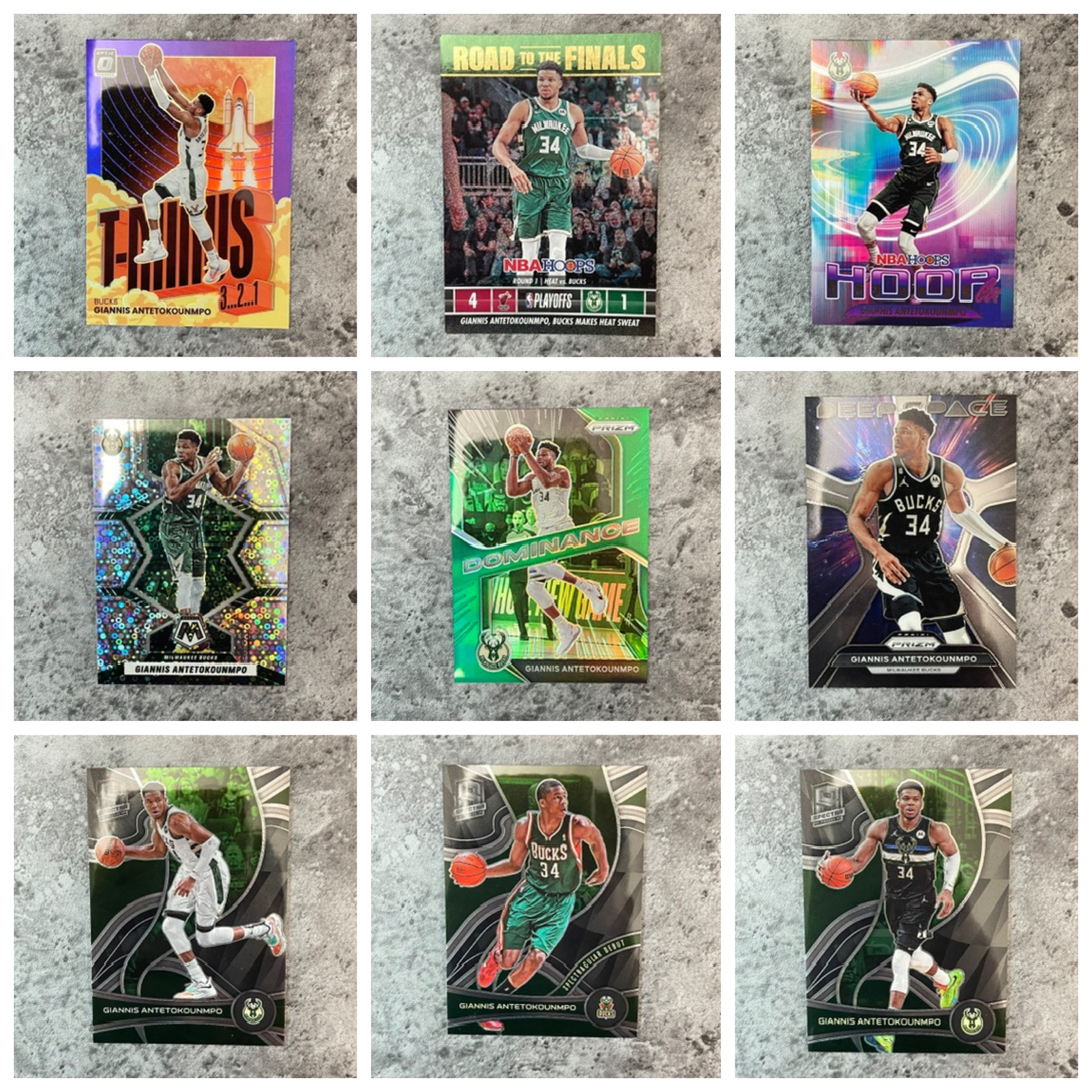 雄鹿字母哥阿德托昆博正版篮球球星卡NBA帕尼尼希腊怪兽收藏包邮
