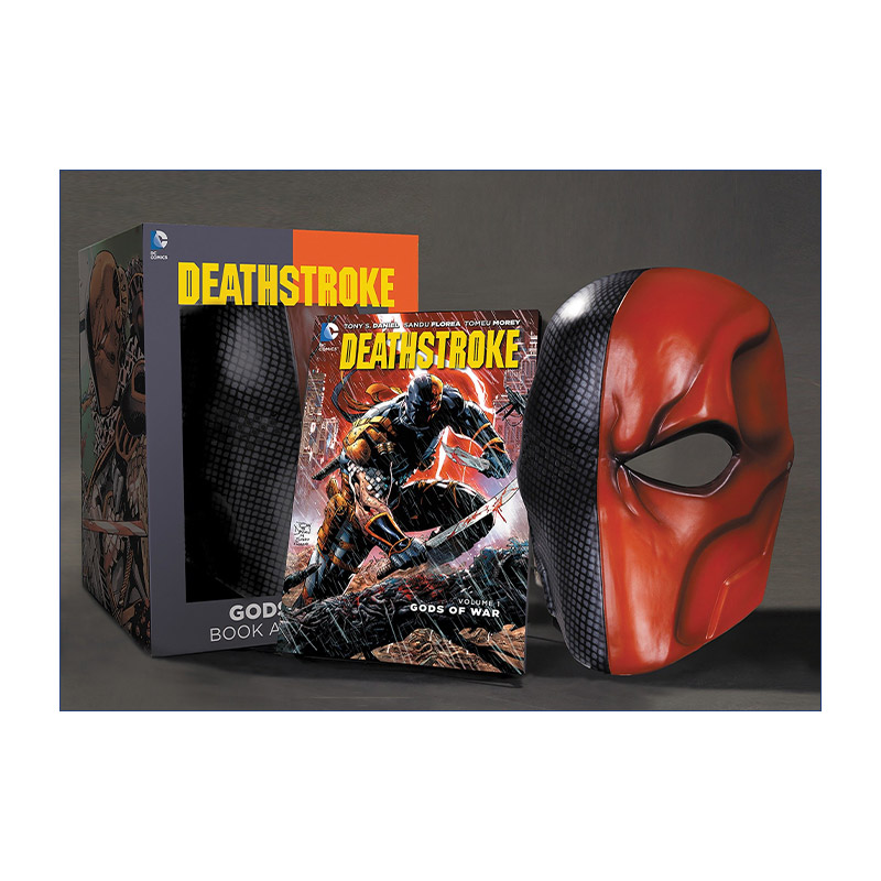 英文原版 Deathstroke Vol.1 Book and Mask Set 丧钟 卷一 面具套装 DC漫画 Tony Daniel 英文版 进口英语原版书籍