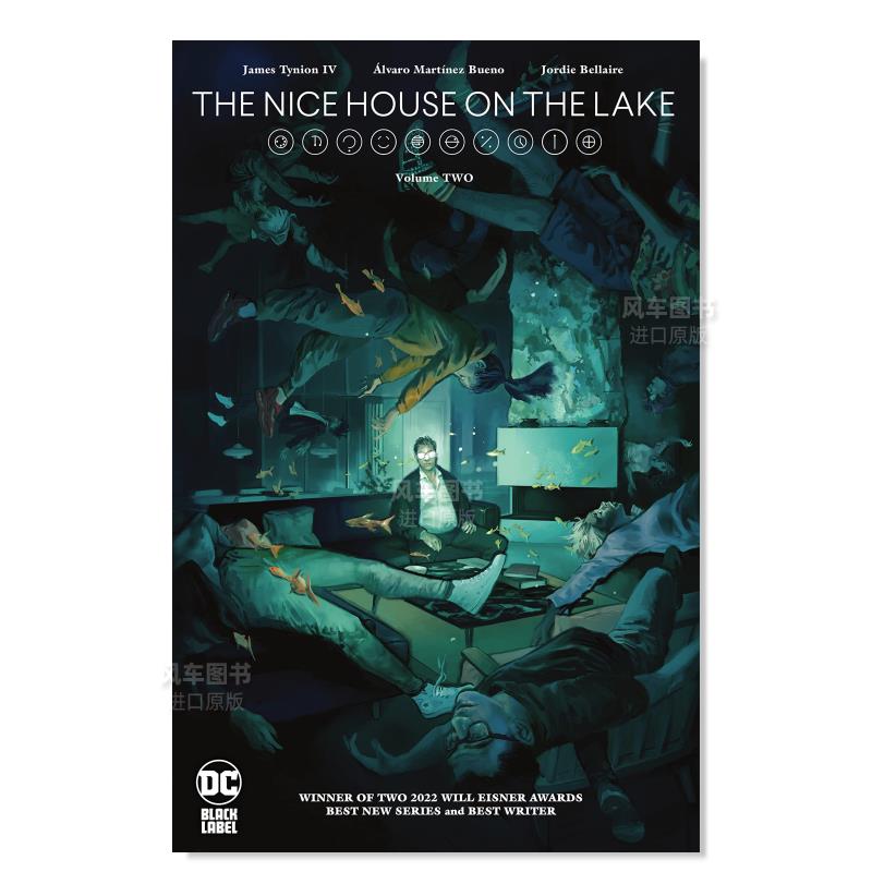 【现货】DC黑标漫画 湖上的漂亮房子卷2 The Nice House on the Lake 2 英文漫画书原版进口图书 James Tynion漫画剧集 湖畔美第