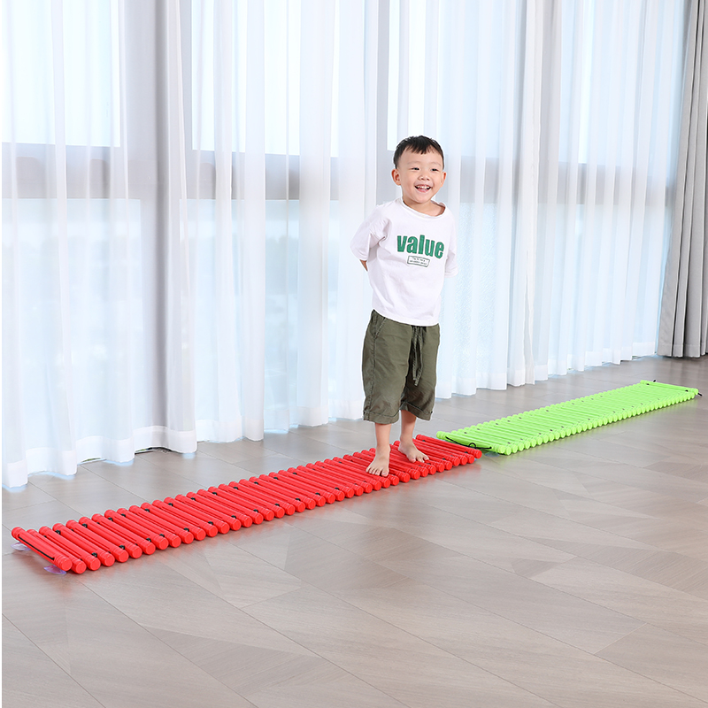 早教感统课训练器材儿童平衡触觉板步道独木桥玩具脚踩平衡木走道