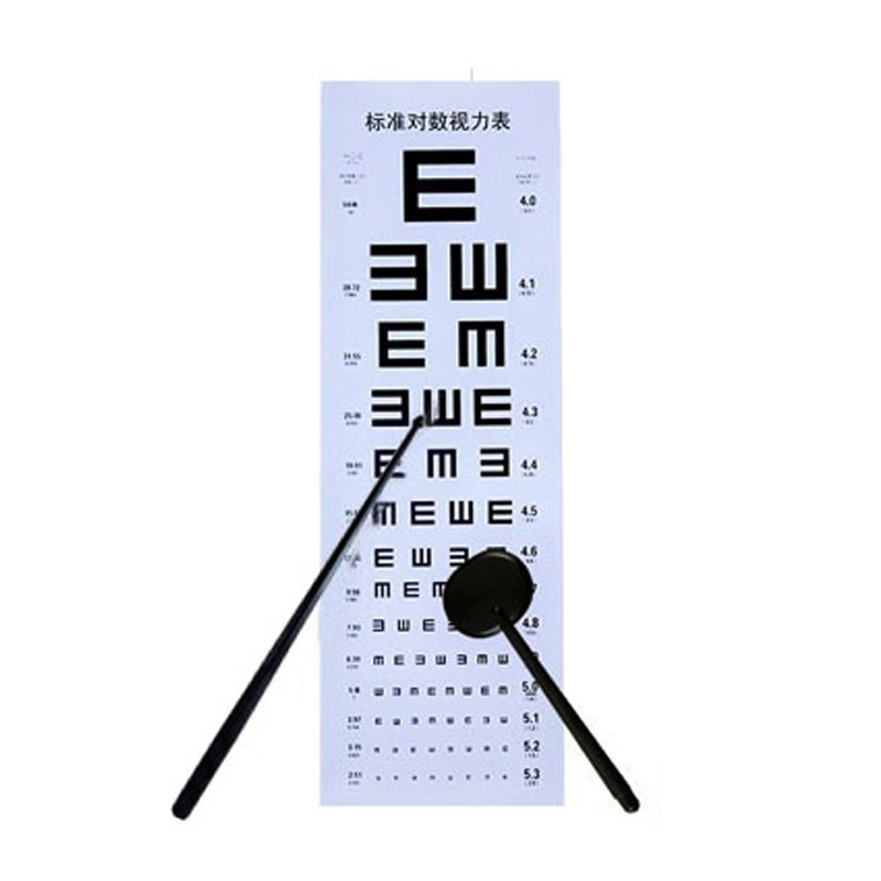 新款医院挂图训练色盲近视表测试成人眼睛表视力表幼儿园家用眼力